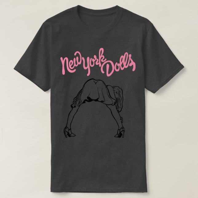 T-shirt New York Dolls Bent Girl (Design devant)
