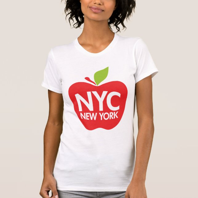 T-shirt New York grand Apple (Devant)