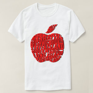 T-shirt New York grand Apple