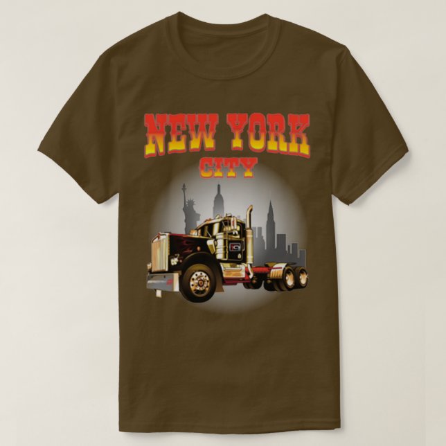 T-SHIRT NEW YORK GRAPHIC T (Design devant)