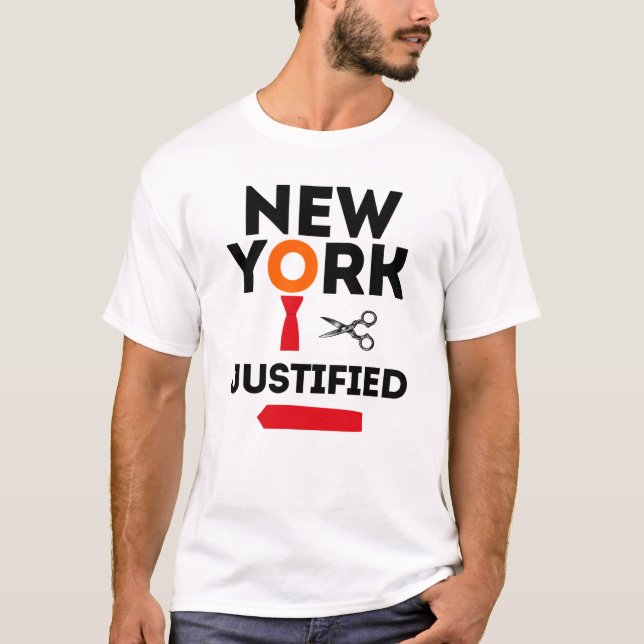 T-shirt New York Justifié, Culpabilité (Devant)
