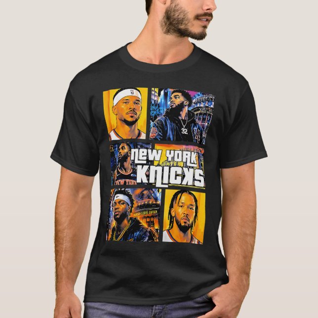 T-shirt New York Knicks Aesthetic Foundry (Devant)