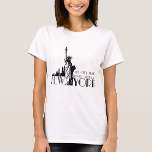 T-shirt New York, la ville qui ne dort jamais