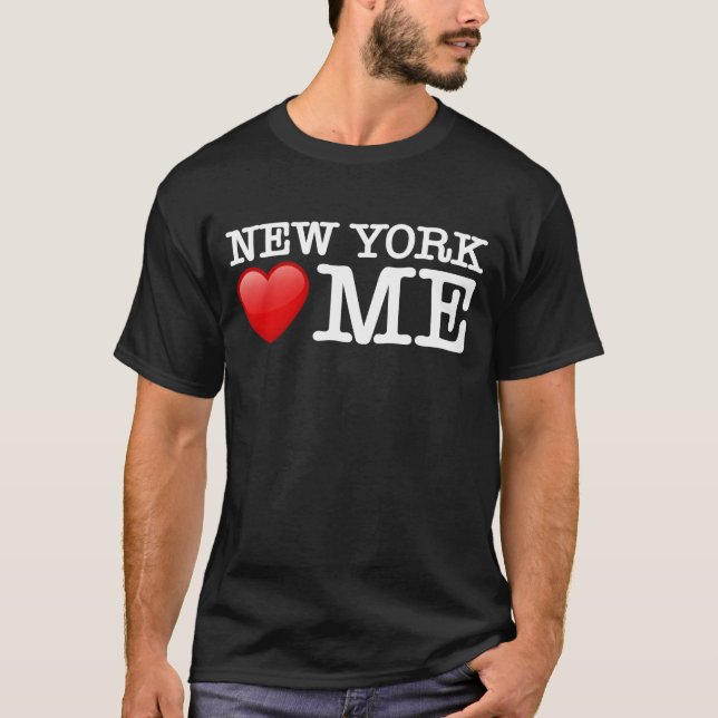T-shirt New York Love Me, fan de NYC (Devant)