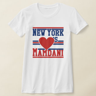 T-shirt New York Loves Mayor Zohran Mamdani NYC