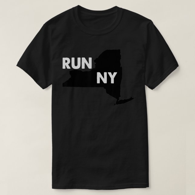 T-shirt New York Marathon Run NY (Design devant)