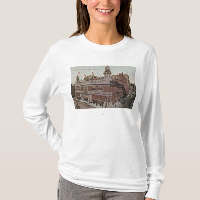 T-shirt New York, NY - l'hippodrome (Devant)
