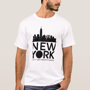T-shirt New York qui ne dort jamais