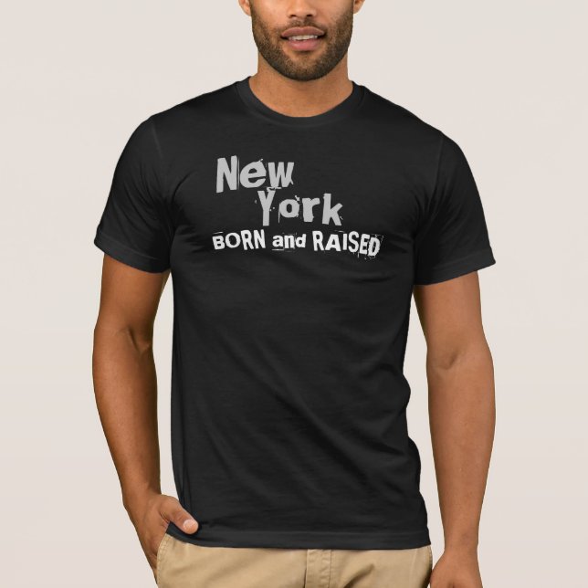 T-shirt New York SOUTENU et AUGMENTÉ (Devant)