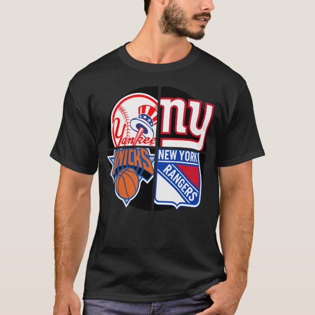 T-shirt New York Sports Quad 1 (Devant)