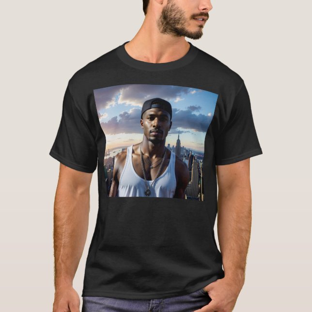 T-shirt New York - Star du Rap (Devant)