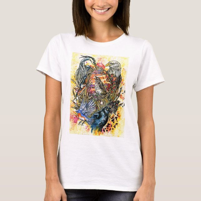 T-shirt New York State Bird (Devant)