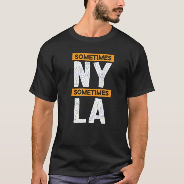 T-shirt New York State New Yorkais Usa America United Stat (Devant)