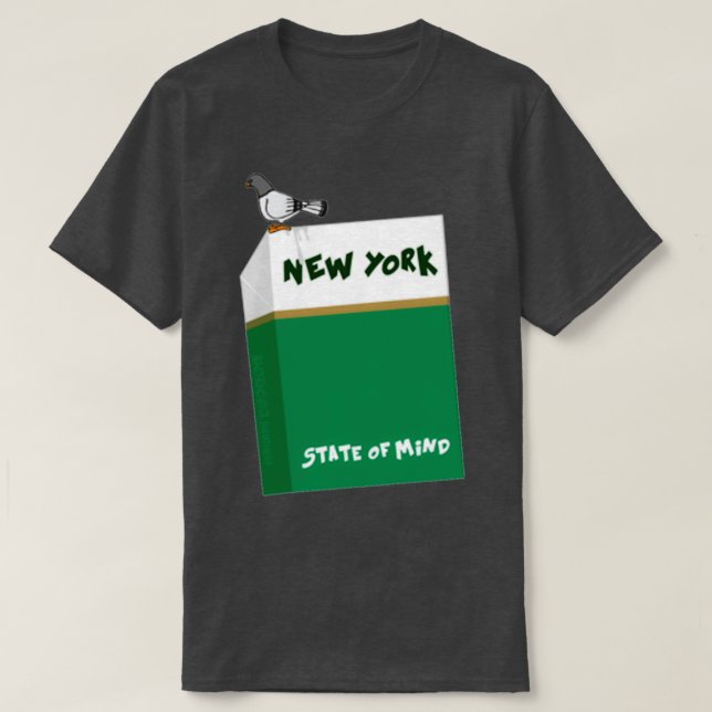 T-shirt New York State of Mind Cigs (Design devant)