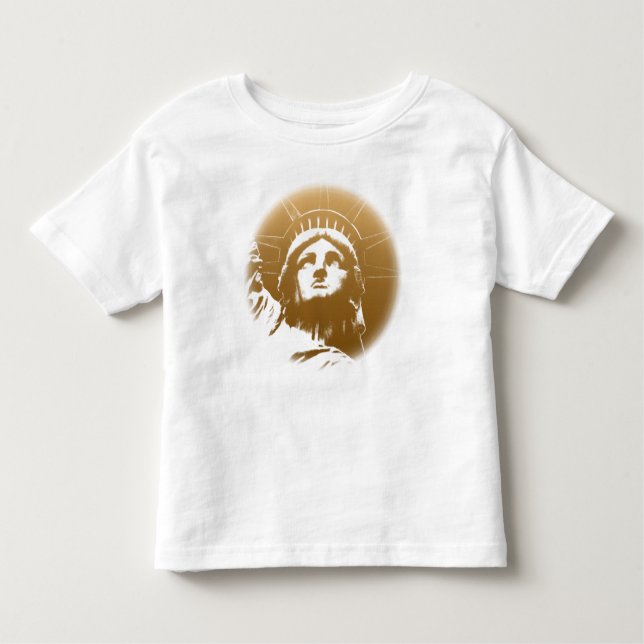 T-shirt New York Statue de la Liberté Baby Shirt (Devant)