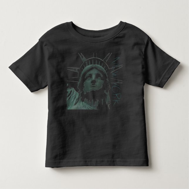 T-shirt New York Statue de la Liberté Baby Shirt (Devant)
