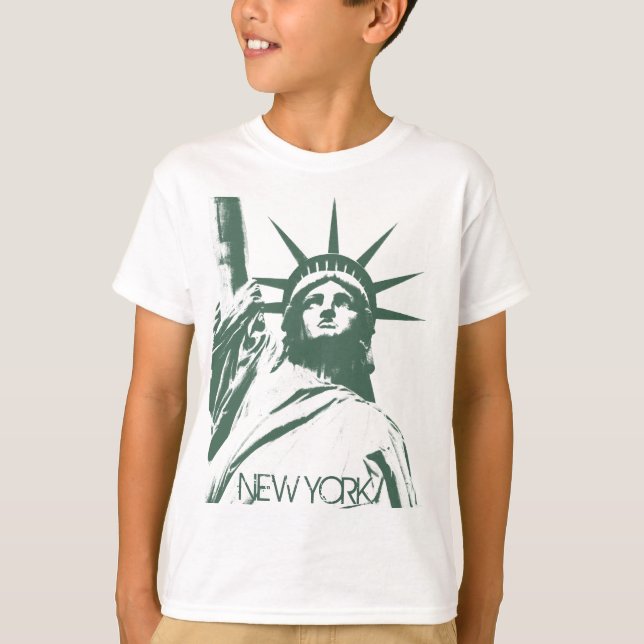 T-shirt New York Statue of Liberty pour enfants (Devant)