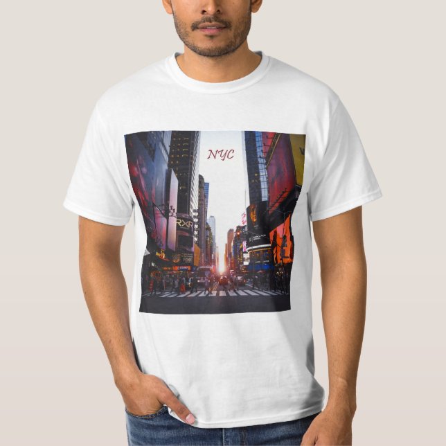 T-shirt New York Times Carré (Devant)