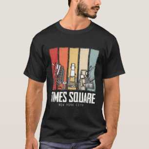 T-shirt New York Times Carré Ny Hike Travel Tourist