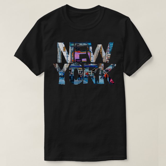 T-shirt New York Tourist NYC USA I Love NY Cadeau Hip hop  (Design devant)