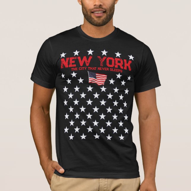 T-shirt New York USA (Devant)