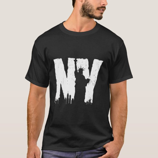 T-shirt New York Vintage (Devant)