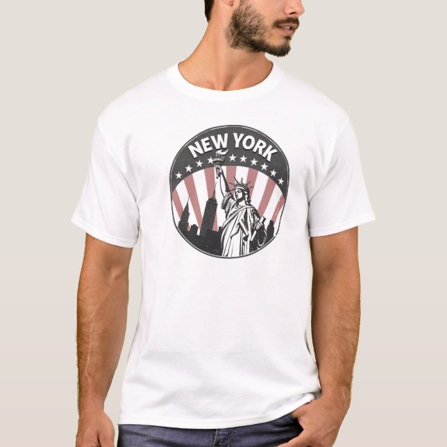 T-shirt New York Vintage (Devant)