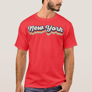 T-shirt New York Vintage Colors