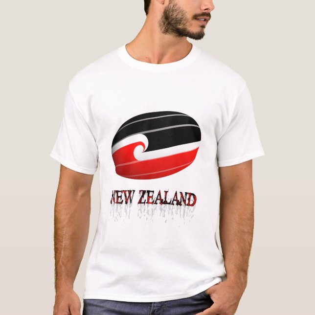 T-shirt new zealand (Devant)