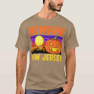 T-shirt Newark New Jersey Happy Halloween Party Ville loca