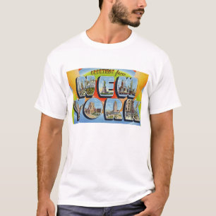 T-shirt newartsweb - salutations de New York.