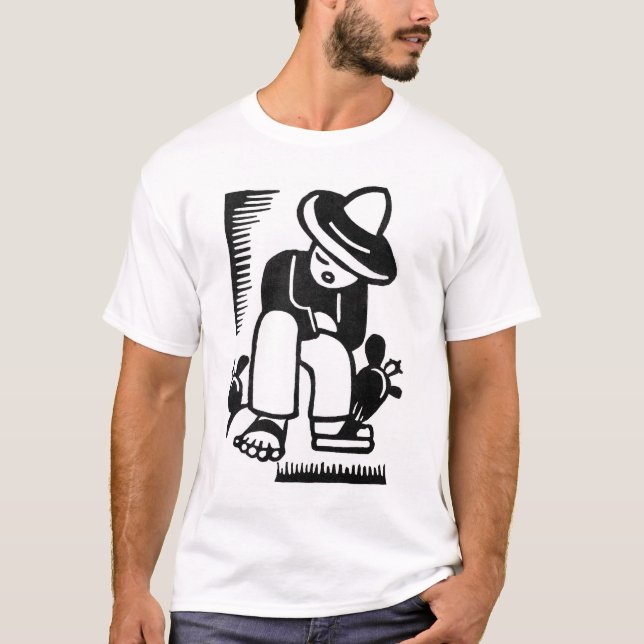 T-shirt newartsweb - Sombreroman (blanc) (Devant)