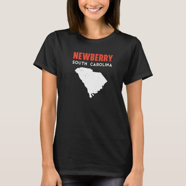 T-shirt Newberry South Carolina USA State America Travel (Devant)