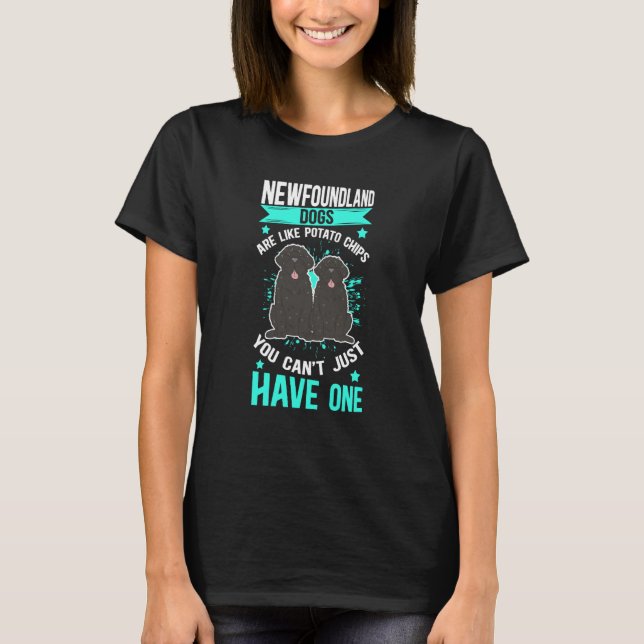 T-shirt Newfoundland Dogs Are Like Dog Owner Newfoundland  (Devant)