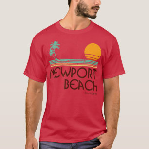 T-shirt Newport Beach California Surf Light