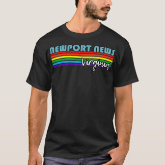 T-shirt Newport News Virginia Pride Newport News LGBT Gif