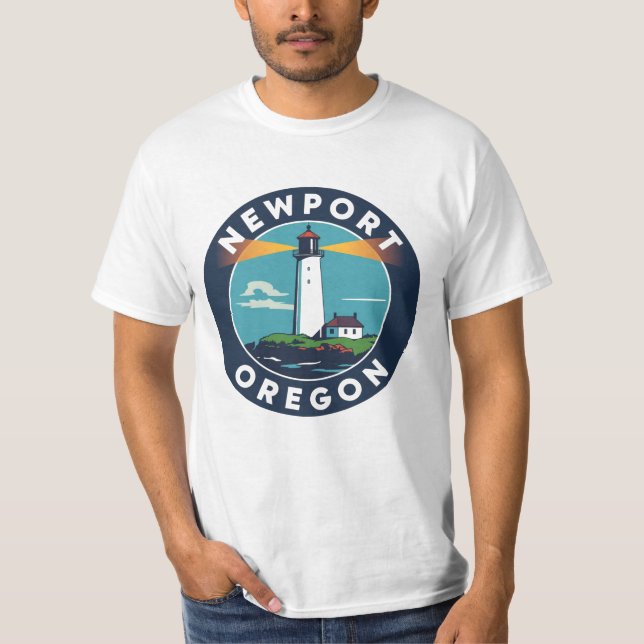 T-shirt Newport, Oregon (Devant)