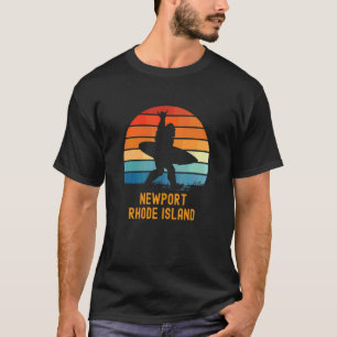 T-shirt Newport Rhode Island Sasquatch Souvenir 1