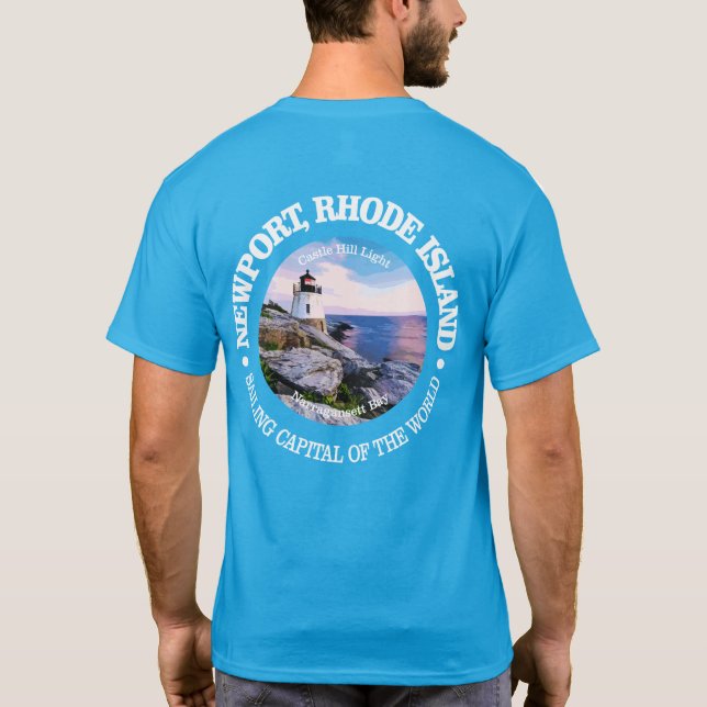 T-shirt Newport RI (C) (Dos)