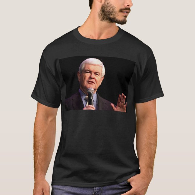 T-shirt Newt Gingrich (Devant)