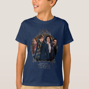 T-shirt NEWT SCAMANDER™ et entreprise Art Nouveau Frame