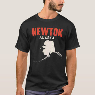 T-shirt Newtok Alaska USA State America Travel Alaskan