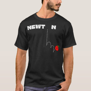 T-shirt Newton loi gravitationnelle 1