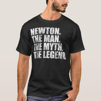 T-shirt Newton Newton Nom de famille Newton nom de famille