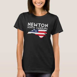 T-shirt Newton North Carolina USA State America Travel