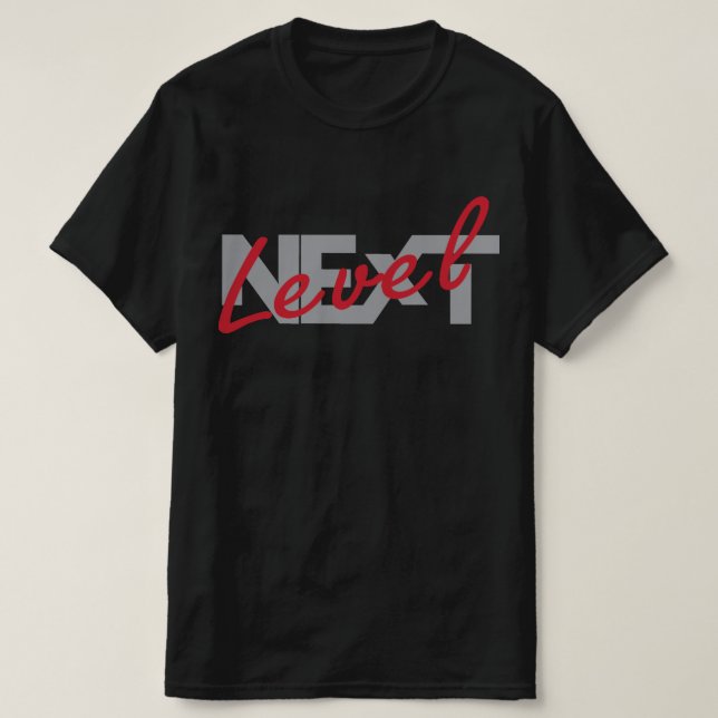 T-shirt Next Level Lion Menshirt – Motivational (Design devant)