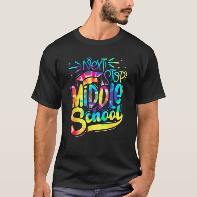T-shirt Next Stop Middle School Elémentaire School 2023 (Devant)