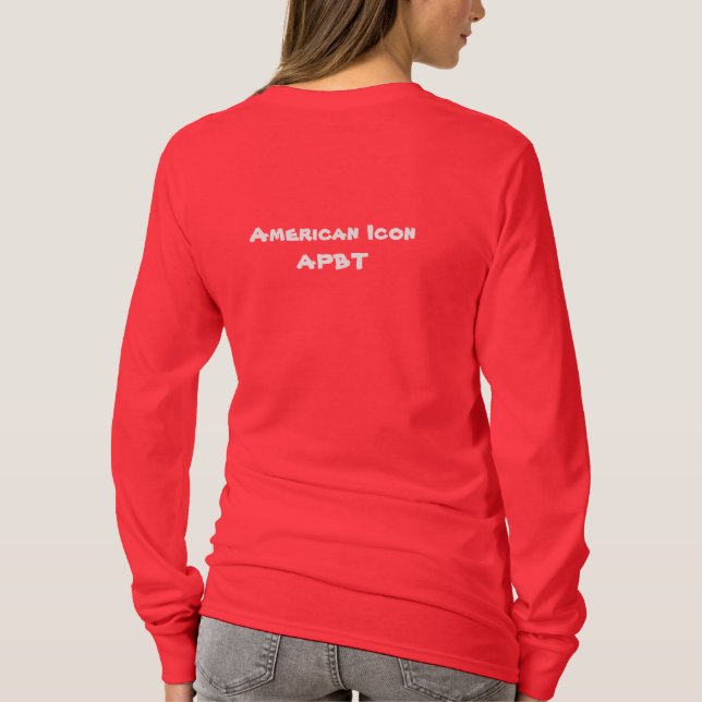 T-SHIRT NEZ ROUGE APBT (Dos)