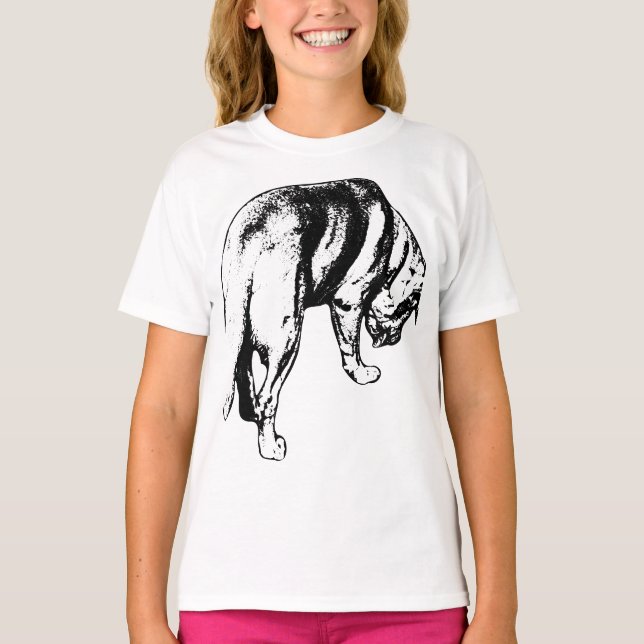 T-shirt Nez vers la Terre (Devant)