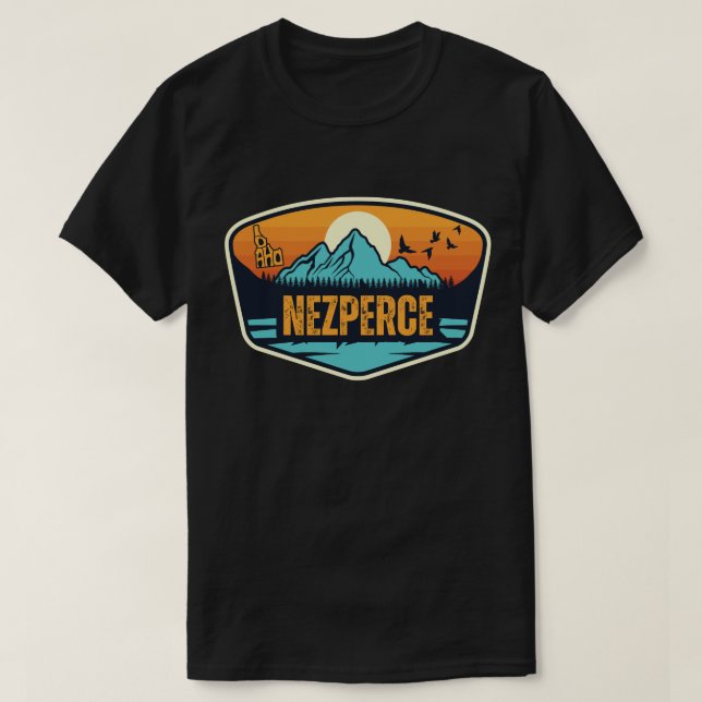 T-shirt Nezperce, Idaho (Design devant)